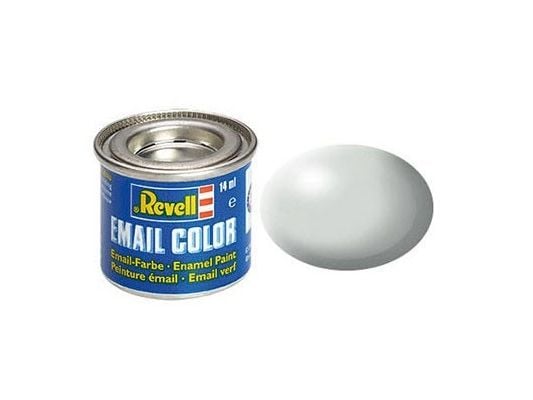 Emalj 14 ml ljusgrå silke