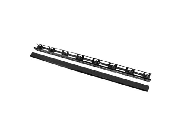 Lanberg AK-1209-B, Kaapelin hallintapaneeli, Musta, Terästä, 48,3 cm (19"), 94 mm, 82 mm