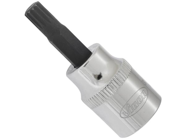Vigor V6107, Stikkontakt, 3/8", 1 hoder, M6, 48 mm