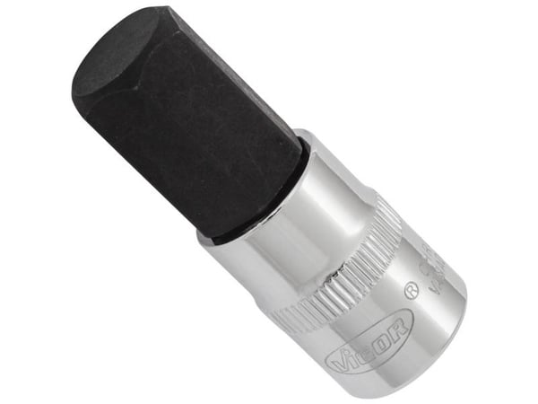Vigor V6138, Stikkontakt, 3/8", 1 hoder, 14 mm, 49 mm