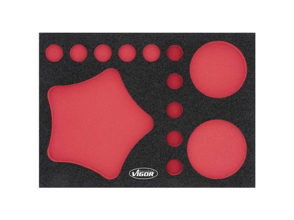 Vigor V7270-L skumplastinnsats (L x B) 393 x 282 mm
