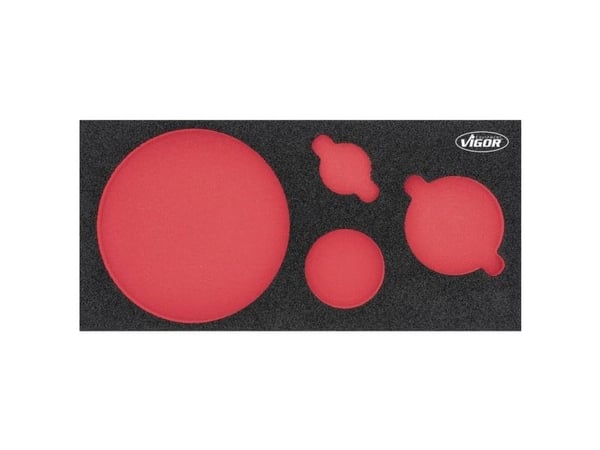 Vigor V7263-L V7263-L Vaahtomuovisetti (L x S) 393 mm x 282 mm