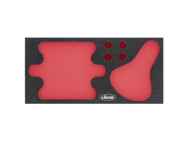 Vigor V7267-L V7267-L Vaahtomuovisetti (L x S) 393 mm x 282 mm