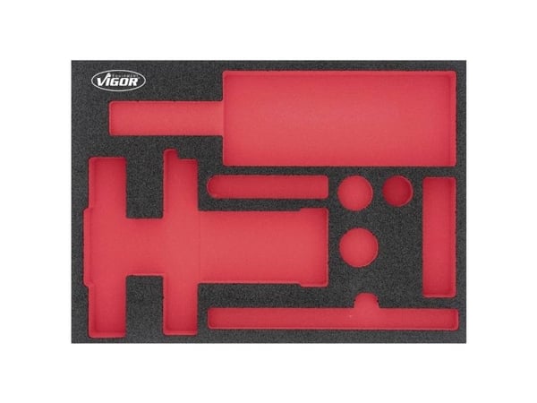 Vigor V7265-L V7265-L Vaahtomuovisetti (L x S) 393 mm x 282 mm
