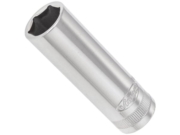 Vigor V2312N, Kraftpipe, Sølv, 1 hoder, 3/8", Metrisk/imperisk, 10 mm