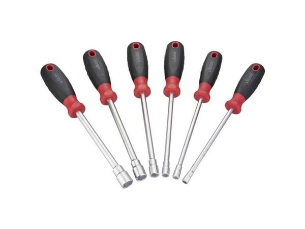 Vigor V4199, Musta, Punainen, 6 kpl, 6,7,8,10,12,13 mm