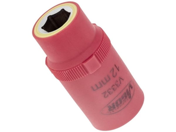Vigor V3332, Stikkontakt, 1/2", Metrisk, 1 hoder, 12 mm, 5,5 cm