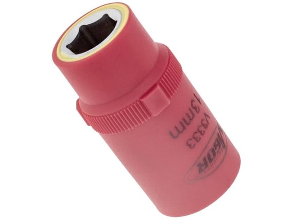 Vigor V3333, Stikkontakt, 1/2", Metrisk, 1 hoder, 13 mm, 5,5 cm