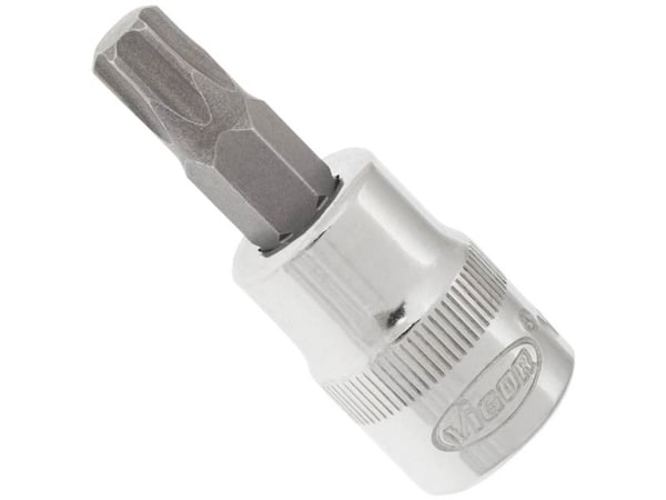 Vigor V2297N, 1 stykker, Torx, 3/8", T45, 3/8", 49 mm