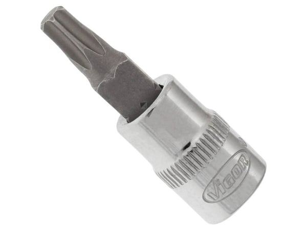 Vigor V2130N, 1 stykker, Torx, 1/4", T27, 38 mm