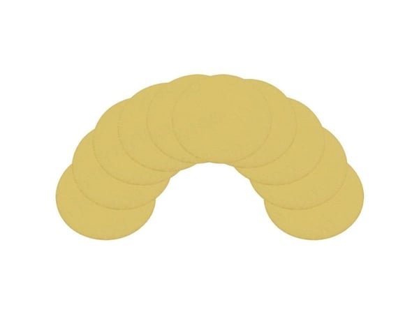 HAZET 9033-5-02/10 Ersatz-Schleifpads 10 St., Slibeskive bagepude, Universel, Grå, Rund, 5 cm, 5 cm