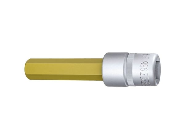 HAZET 986L-14, Stikkontakt, 1/2", Metrisk, 1 hoder, 2,3 cm, 100 mm