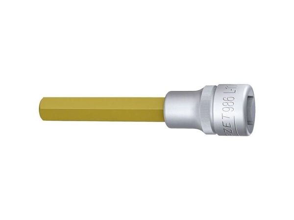 HAZET 986L-11, Stikkontakt, 1/2", Metrisk, 1 hoder, 12.5 mm, Titan