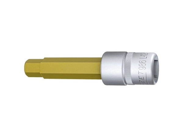 HAZET 986L-12, Stikkontakt, 1/2", Metrisk, 1 hoder, 12.5 mm, Titan