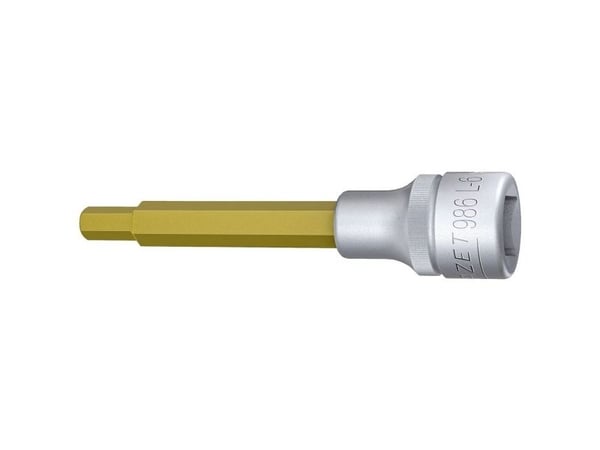 HAZET 986L-6, Stikkontakt, 1/2", Metrisk, 1 hoder, 2,3 cm, 100 mm