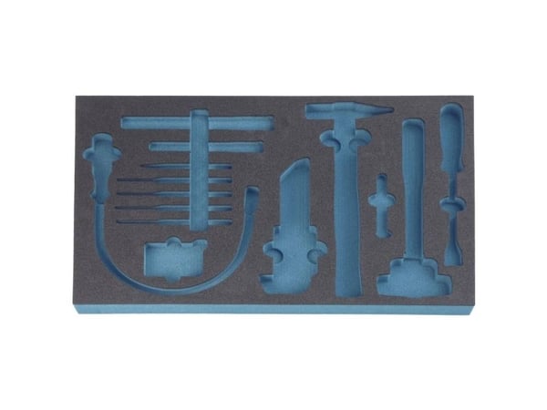Hazet 163-60L 163-60L Vaahtomuovisisus (L x S) 519 mm x 342 mm