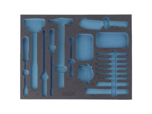 Hazet 163-143L 163-143L Vaahtomuovisisus (L x S) 519 mm x 392 mm