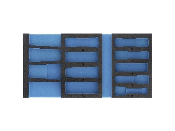 Hazet 163-459L 163-459L Vaahtomuovisäiliö (L x S) 342 mm x 172 mm