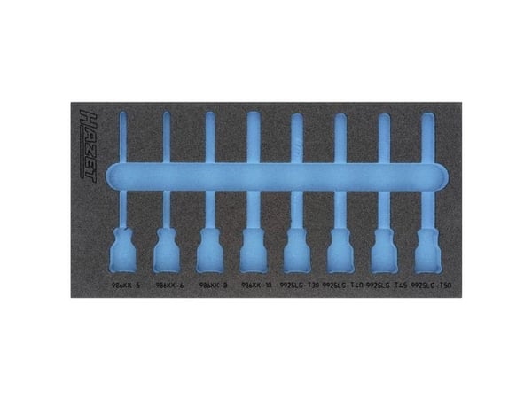 Hazet 163-468L 163-468L Vaahtomuovinen sisäkappale (L x S) 342 mm x 172 mm