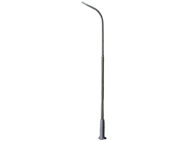 Faller H0 halvbuet gate-lyktestolpe enkel ferdig modell 180100, 3 stk