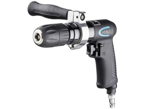 HAZET 9030P-1, Boremaskin med pistolgrep, Nøkkelløs, Sort, Grå, 1,3 cm, 800 RPM, 1 mm