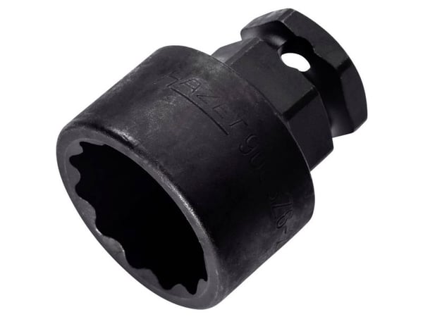 HAZET 900SZ6-27, Kraftpipe, Svart, 1 hoder, 1/2", Imperisk, 27 mm