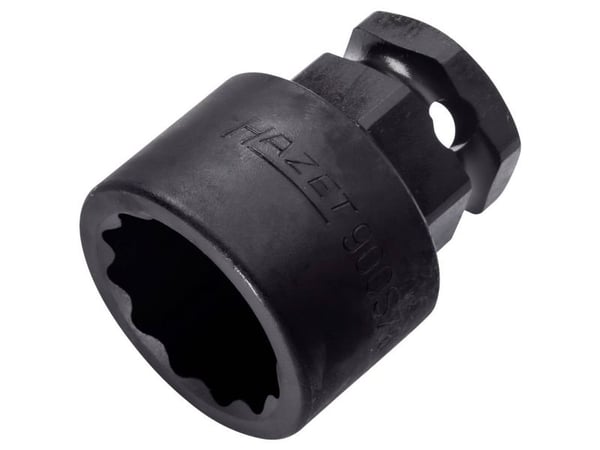 HAZET 900SZ6-24, Kraftpipe, Rød, Gult, 1 hoder, 1/2", Imperisk, 24 mm