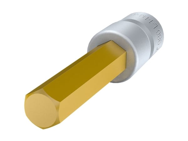 HAZET 986L-14, Stikkontakt, 1/2", Metrisk, 1 hoder, 2,3 cm, 100 mm