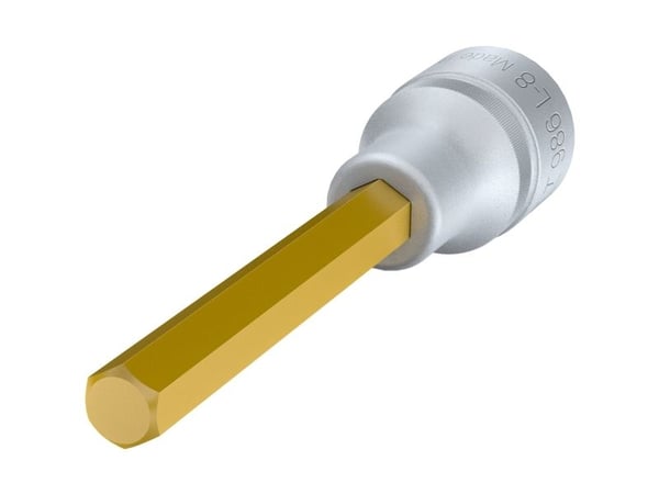 HAZET 986L-8, Stikkontakt, 1/2", Metrisk, 1 hoder, 12.5 mm, Titan