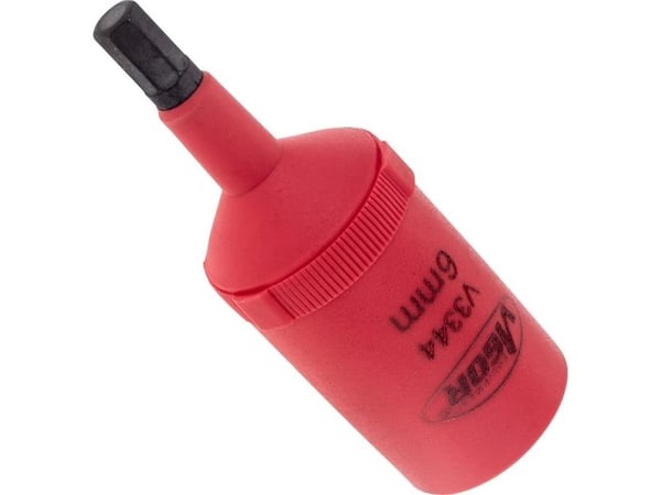 Vigor V3344, Stikkontakt, 1/2", Metrisk, 1 hoder, 6 mm, 7,8 cm