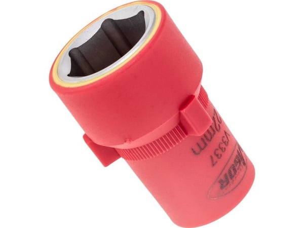 Vigor V3337, Stikkontakt, 1/2", Metrisk, 1 hoder, 22 mm, 5,5 cm