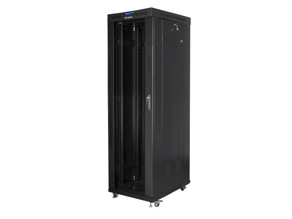 Lanberg - Rack skap - svart, RAL 9004 - 42U - 19"