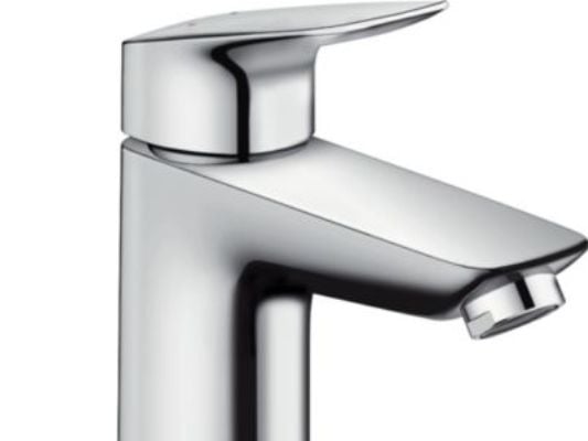 HG Logis 100 HV-armatur m/PO - hansGrohe Logis 100 HV-armatur m/Push-open krom