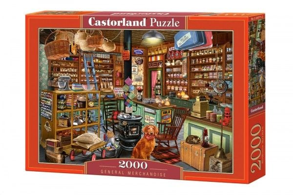 Castorland General Merchanise 2000 pcs, 2000 stykker, Kunst, 9 år