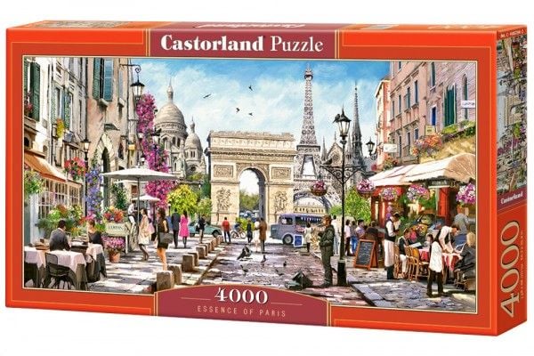 Castorland Essence of Paris 4000 pcs, 4000 kpl, Kaupunki, 9 vuosi/vuosia