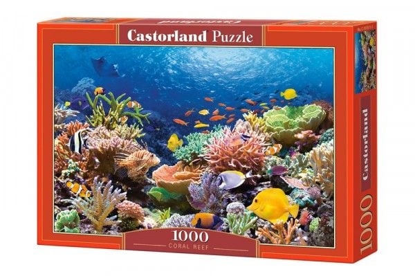 Castorland Coral Reef Fishes 1000 stk Jigsaw puslespill 1000 stk(er) Flora &amp; fauna
