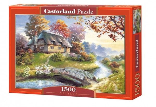Castorland Cottage 1500 pcs, 1500 kpl, Keiju, 9 vuosi/vuosia