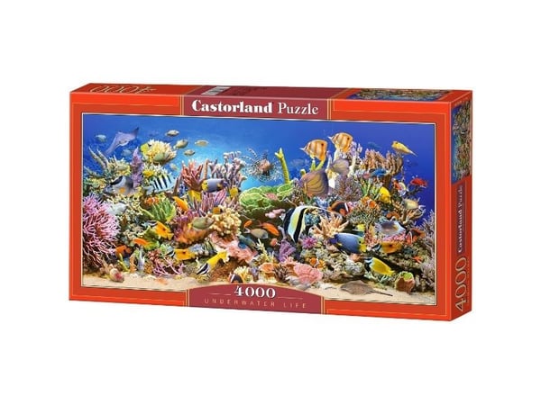 Castorland Puzzle 4000 palaa - vedenalainen maailma