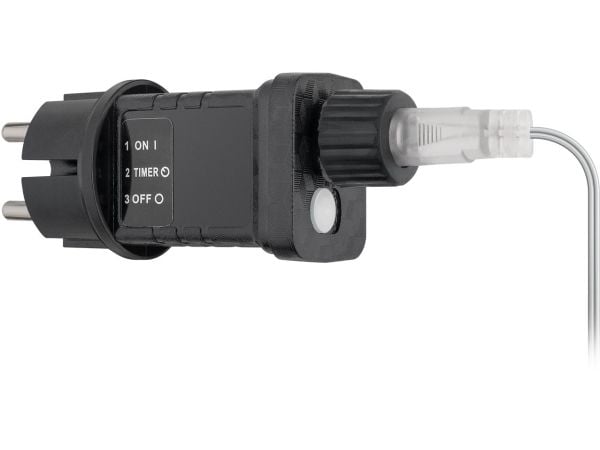 Goobay 57940, Kjede, Sort, Gjennomsiktig, Polyvinylklorid (PVC), IP44, 6 timer, 18 timer