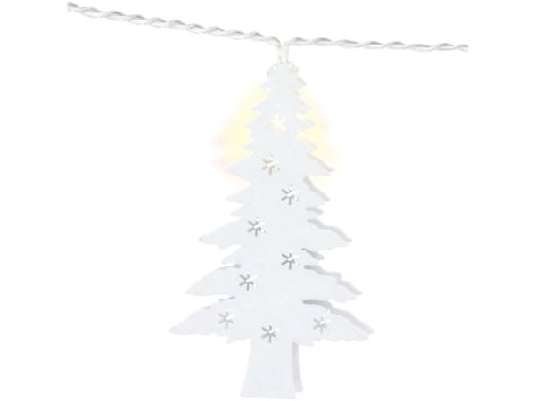 Goobay 57947, Kjede, Gjennomsiktig, Hvit, Metall, Polyvinylklorid (PVC), IP20, 6 timer, 18 timer