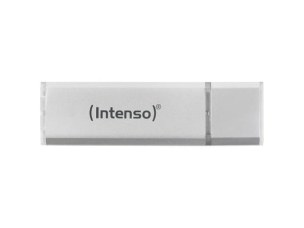 Intenso Alu Line - USB flash-enhet - 128 GB - USB 2.0 - silver