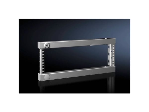 Rittal VX 8619.500, Svingramme, Grå, Stål, 3U, 48,3 cm (19"), 482,6 mm