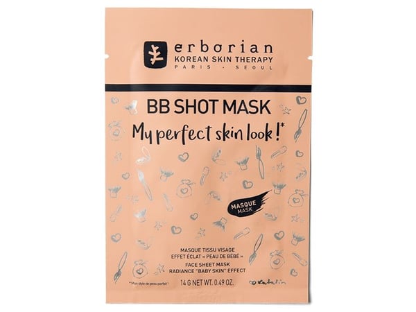 Erborian Bb Shot Mask Face Sheet Mask 14 G