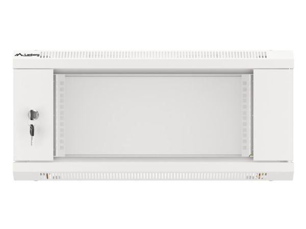 Lanberg - Rack skap - veggmonterbar - grå, RAL 7035 - 4U - 19"