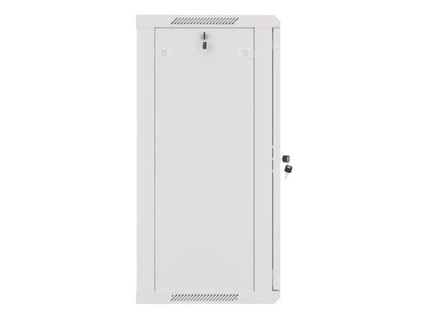 Lanberg - Rack skap - veggmonterbar - grå, RAL 7035 - 18U - 19"