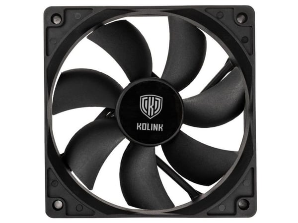 Kolink Classic HDB, Vifte, 12 cm, 1500 RPM, 52,15 cfm, Sort