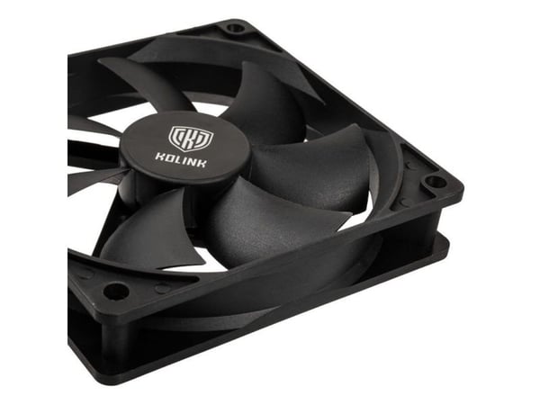 Kolink Classic HDB, Vifte, 12 cm, 1500 RPM, 52,15 cfm, Sort