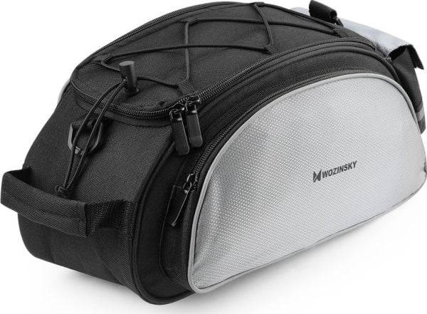 Wozinsky sykkelveske med skulderstropp 13 l svart (WBB1BK)