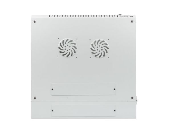 Lanberg - Rack skap - veggmonterbar - grå, RAL 7035 - 9U - 19"