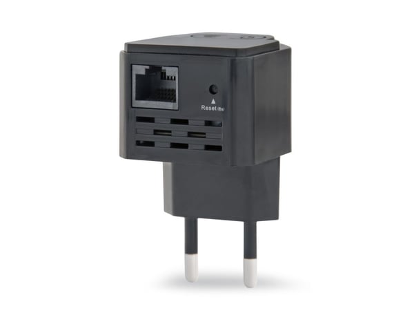Gembird WNP-RP300-03-BK - Rekkeviddeutvider for Wi-Fi - 100Mb LAN - Wi-Fi - 2.4 GHz